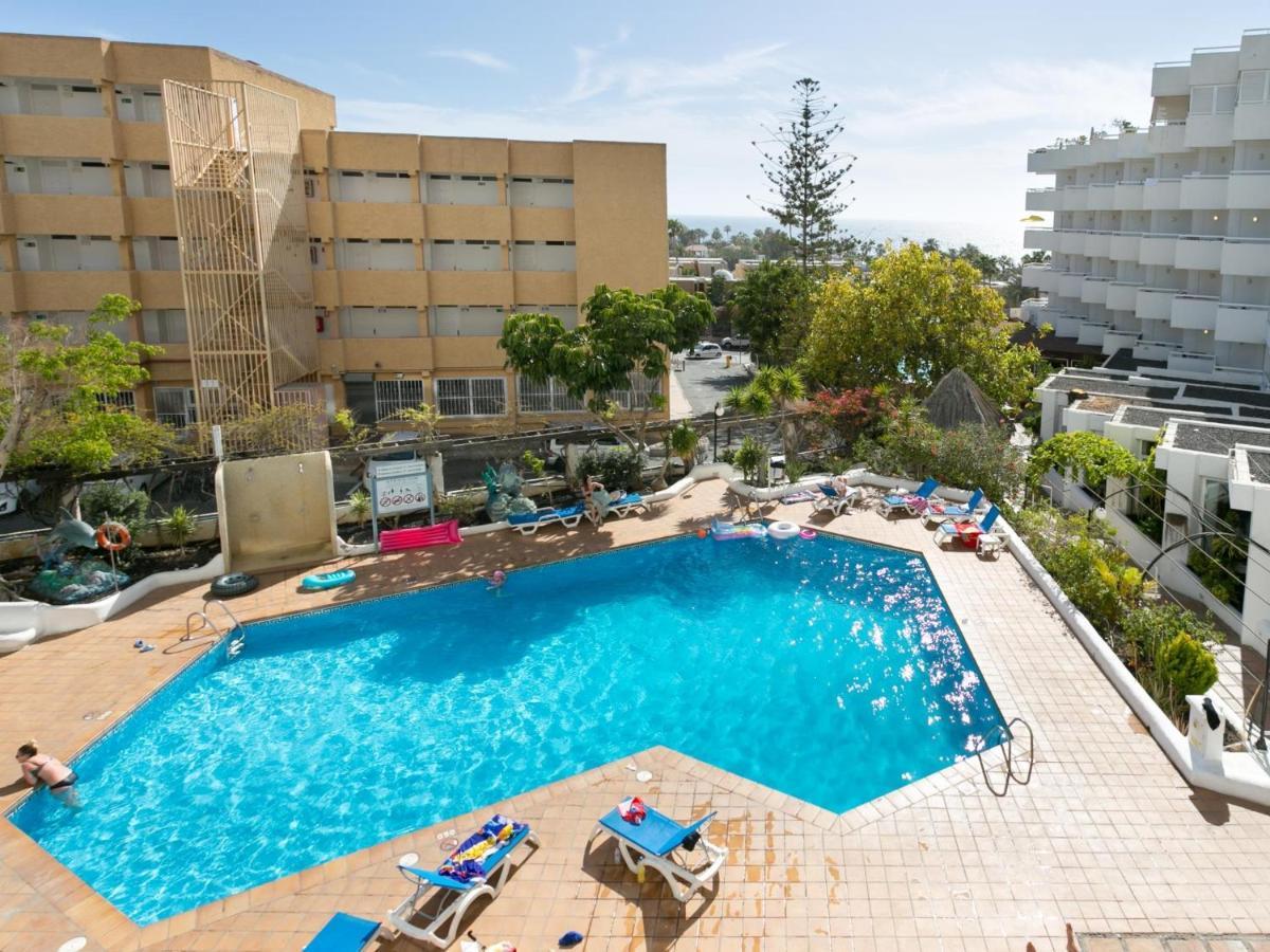 101 Bright, Pool View And Air Conditioning Apartment Playa de las Americas  Luaran gambar