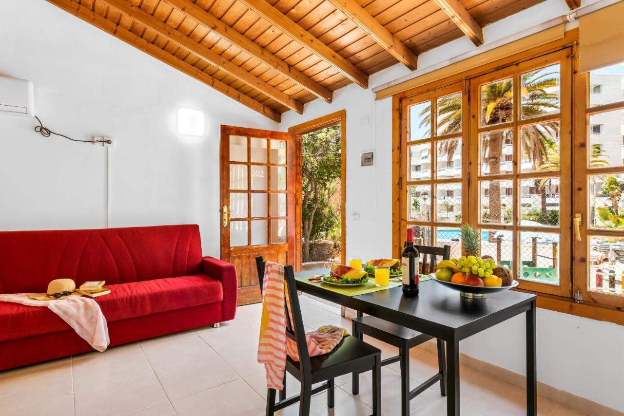 101 Bright, Pool View And Air Conditioning Apartment Playa de las Americas  Luaran gambar